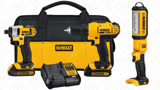 Save On a Popular DEWALT Combo Kit, Plus a Free Work Light